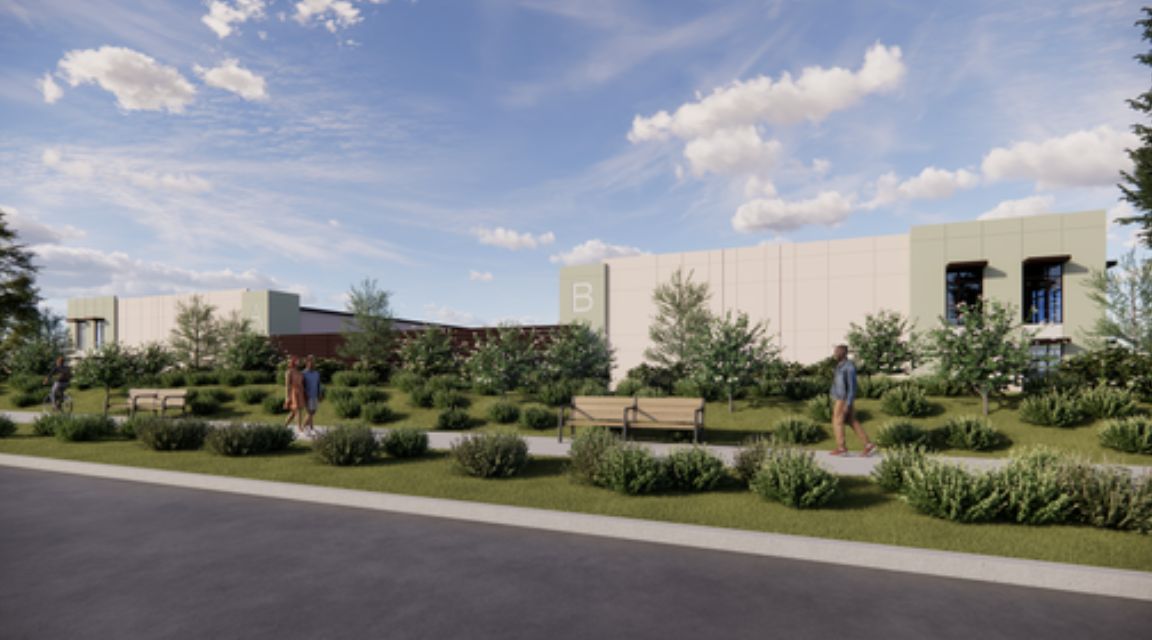 Rendering of Benchmark Business Parks Denver development